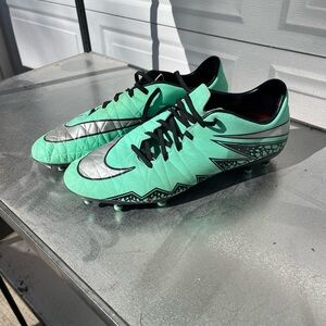 Nike Mint Green Soccer Cleats